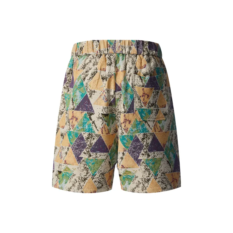 UPZCY Casual Shorts Unisex Sri Lanka Blue-15