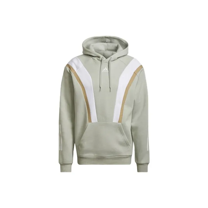 Adidas Sw Fl Hoddie Sweatshirt Men's Green-0