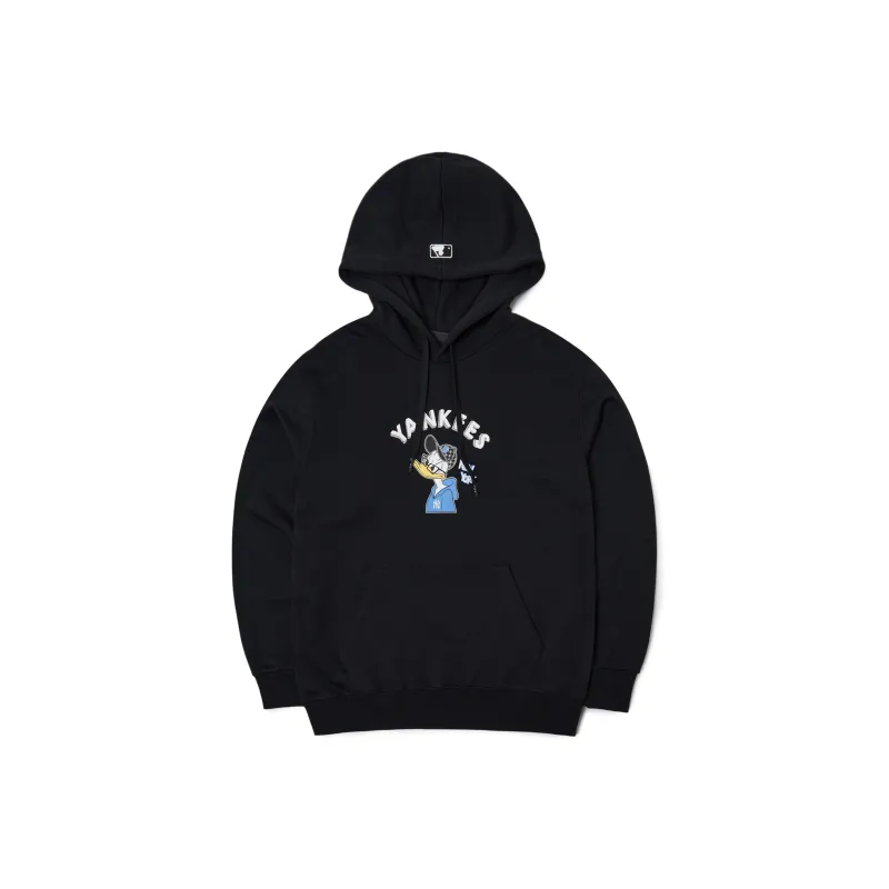 Disney X MLB X Disney Collaboration Sweatshirts Unisex Black-0