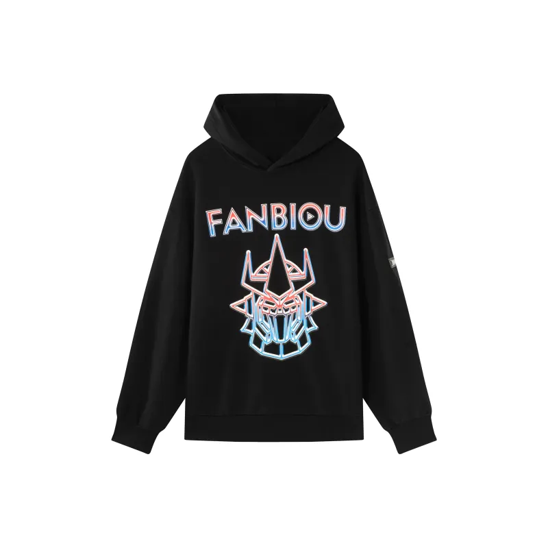 FANBIOU Sweatshirts Unisex Black-0