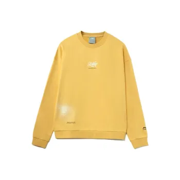 LINING Skateboard Sweatshirts Unisex Light Ochre Yellow