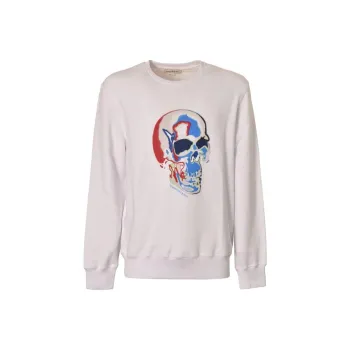 Alexander McQueen Skull Printed Crewneck Sweatshirt
