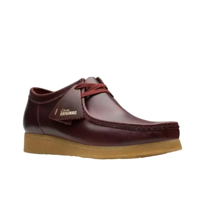 Clarks Originals Wallabee Deep Red-2