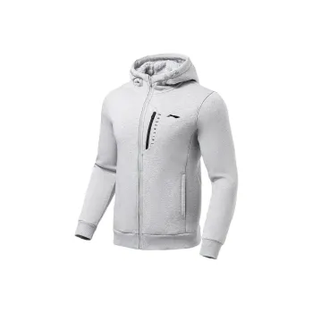 LiNing Training Collection Fitness Collection Sweatshirt Men's Heather Gray Brick Gray