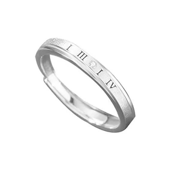 Good Quality S999 Fine Silver Rings Unisex-5