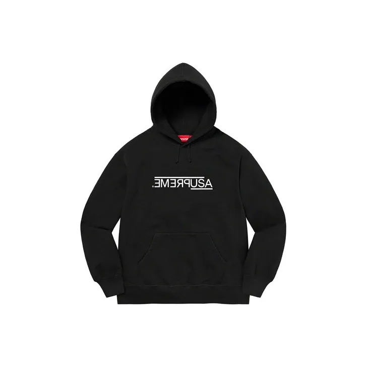 Supreme Usa Hooded Sweatshirt-4