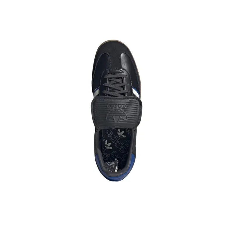 Adidas Samba Lt Black White Team Royal Blue-2