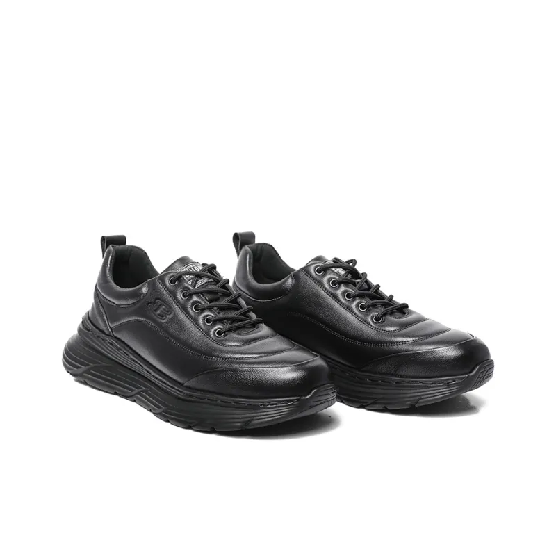 BEN SHERMAN Abrasion Resistant Low Top Casual Shoes Men's Black-1