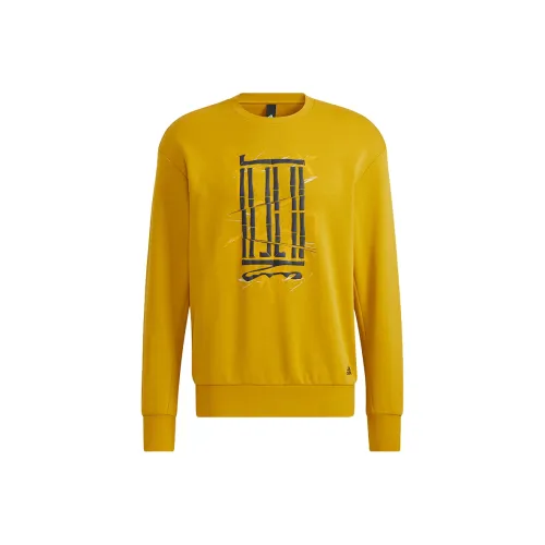 Adidas Wuji Series Sweatshirts Men Gold