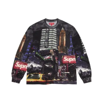Supreme Skyline Sequin L/S Top