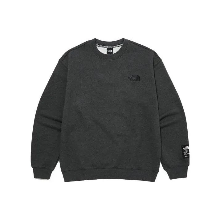 THE NORTH FACE Sweatshirts Unisex Black Gray Color-0