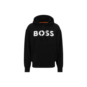 HUGO BOSS Logo print Cotton Hoodie