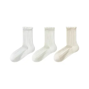 Temooues Mid Calf Socks Women's Combo Set