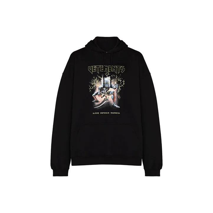 Vetements Electric Logo Heavy Metal Hoodie-0