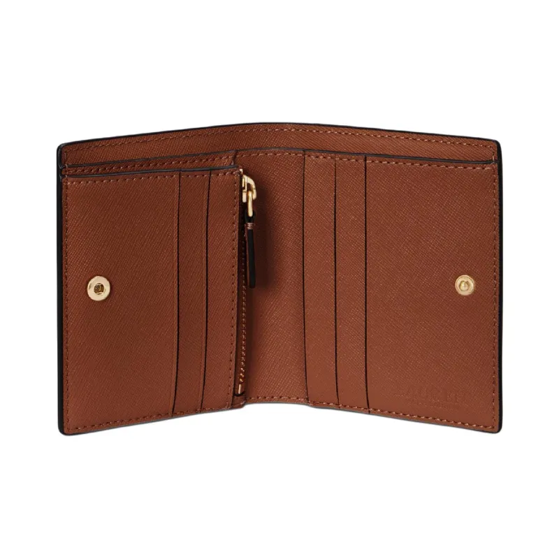 LAUREN RALPH LAUREN Leather Wallet Trumpets Women's Brown-1