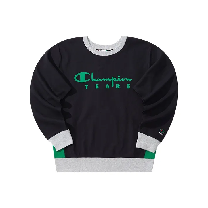 Champion X Denim Tears Logo Printed Crewneck Sweatshirt-2