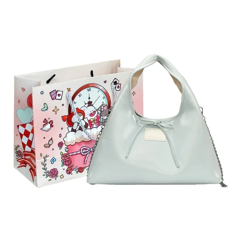 MOM'S HELPER PU Handbag Women's Pink/Green/Purple/Black-4