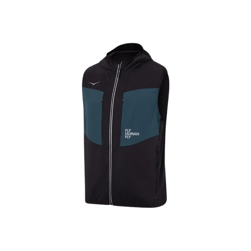 HOKA ONE ONE OUTDOOR WIND VEST CHN Vest Men's Black-0