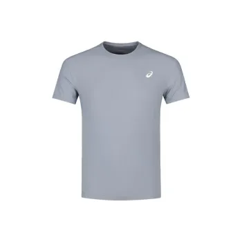 Asics Sheet Rock T Shirts Men Gray