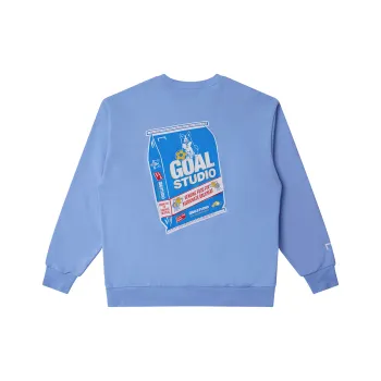 GOALSTUDIO Crew Neck Loose Fit Sweatshirt Unisex