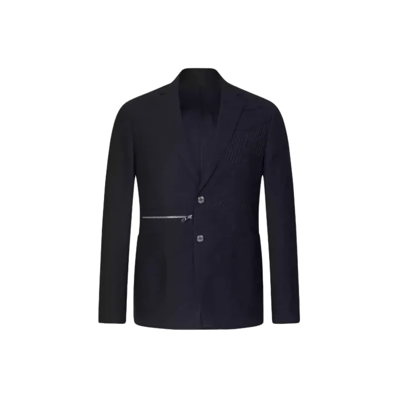 KARL LAGERFELD SS25 Business Suit Coat Men's Black-0