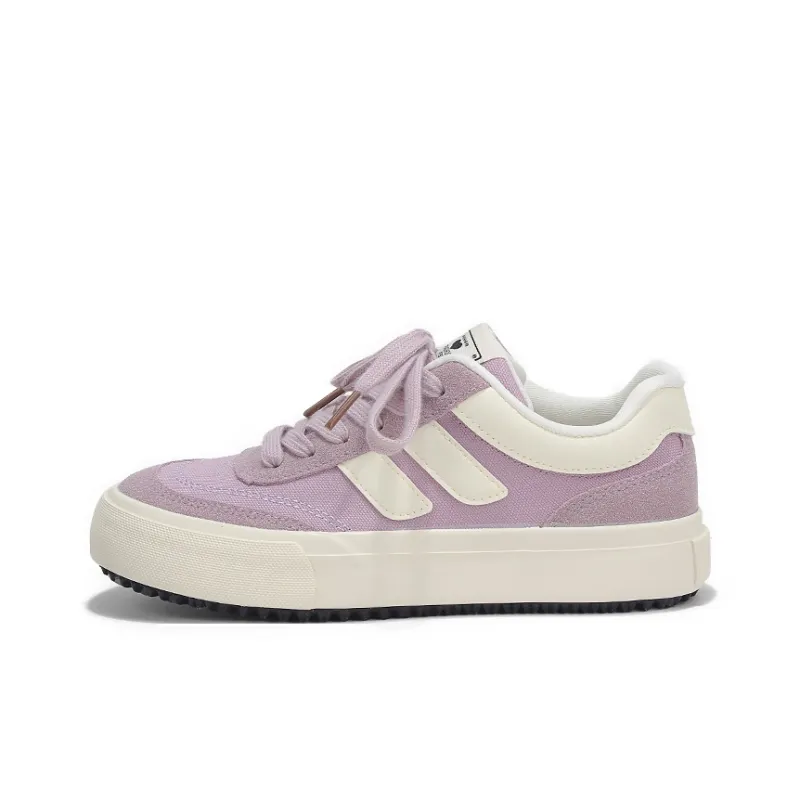 Yobn Anti Slip And Wear Resistant Breathable Low Top Skateboard Shoes Women's-6