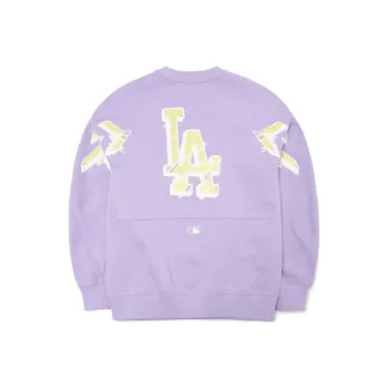 MLB Los Angeles Dodgers Sweatshirts Unisex Purple