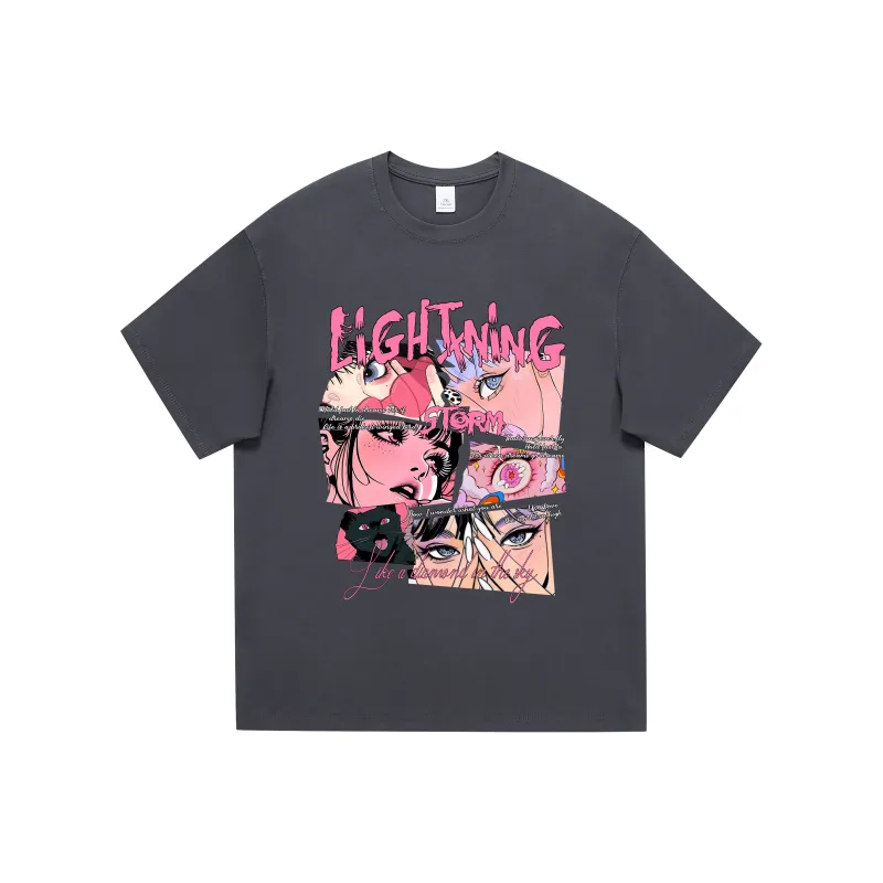 Lightning X Storm T Shirt Unisex-15