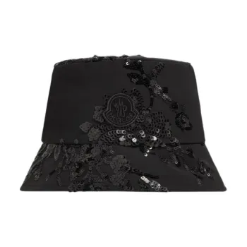 Moncler Polyester Bucket Hats Women's Black