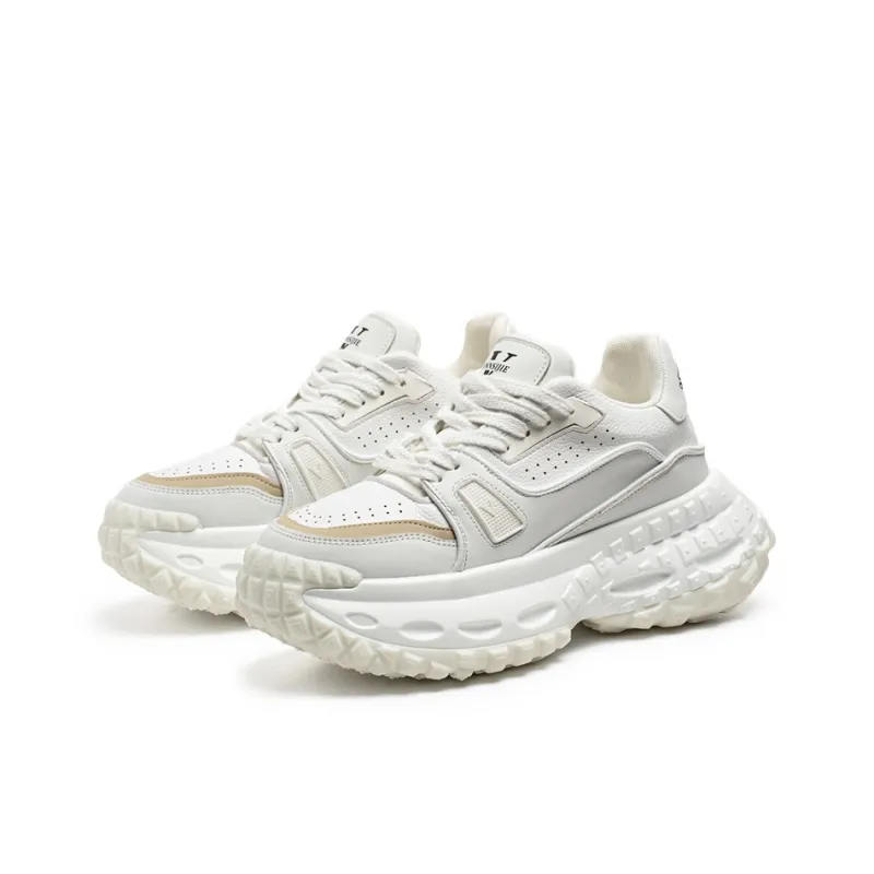 JANECO Anti Slip And Wear Resistant Breathable Low Top Chunky Sneakers Men's-16