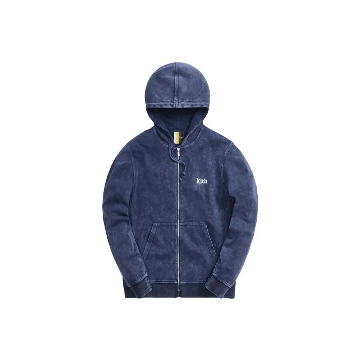 KITH Compact Knit Williams Iii Zip Up Hoodie-0