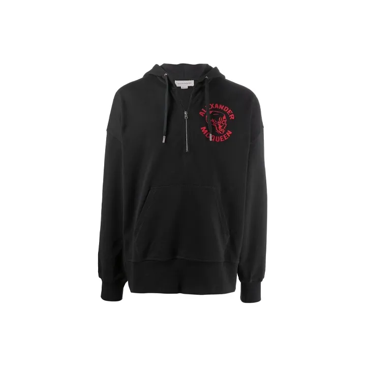 Alexander McQueen Skull print Hoodie-0
