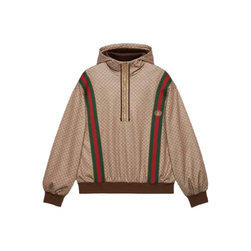 GUCCI Mini Gg Jersey Hooded Sweatshirt