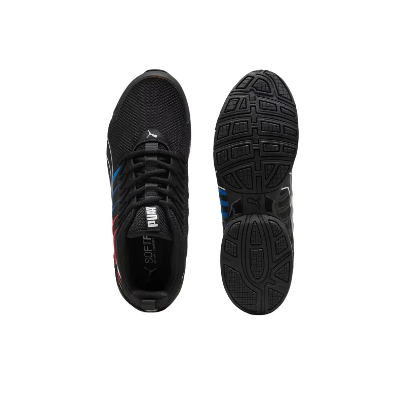 BMW M Motorsport x PUMA Voltaic Evo Anti Slip Wear Resistant Low Top Casual Running Shoes Men's Black-3