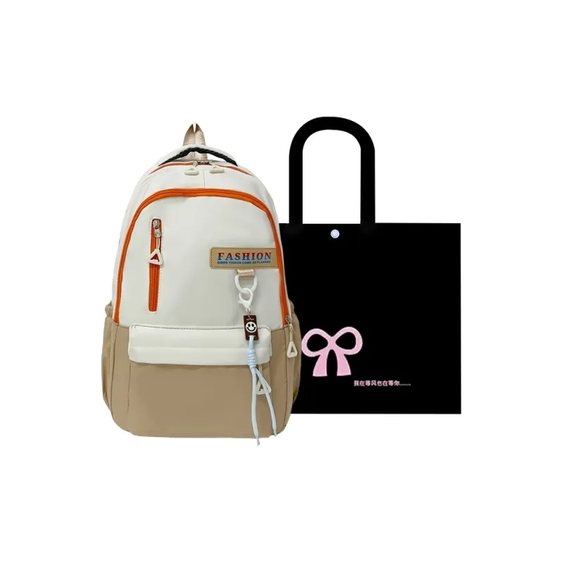 HACIN Composite Cloth Backpack Unisex Multicolor-6