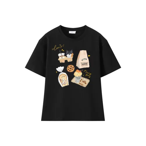 Urban Beauty Drop Shoulder Sleeve T Shirt Women's