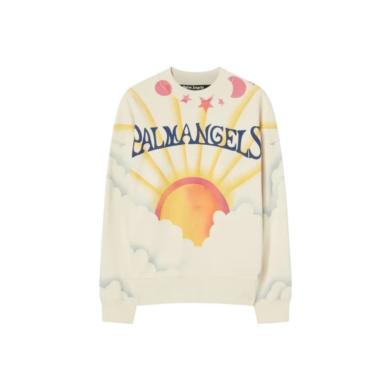 PALM ANGELS Palm Sunrise Crewneck-0