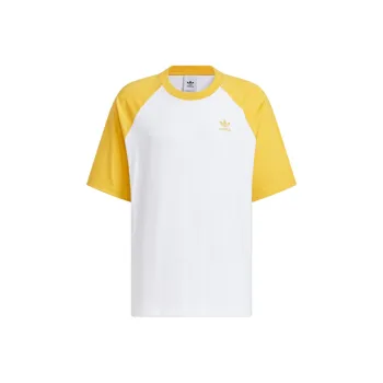 Adidas Originals ADICOLOR RAGLAN T SHIRT T Shirt Men's Yellow
