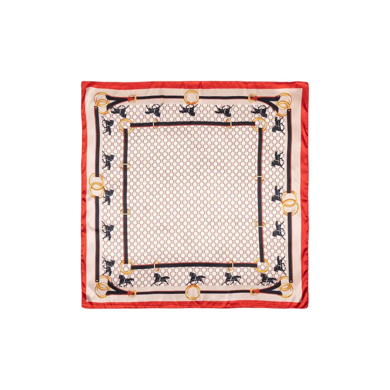 Shanghai Story 100% Polyester Silk Scarves Women's-61