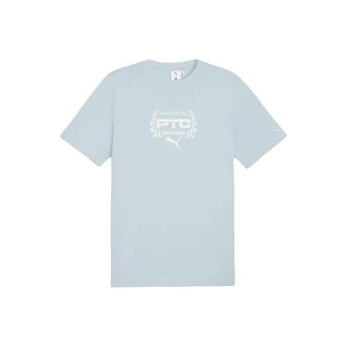 PUMA x Palm Tree Crew T Shirt Men's Light Blue