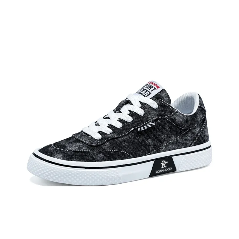 ROBINHOOD Coverage Slip Resistant Cushioning Abrasion Resistant Impact Resistance Low Top Skateboard Shoes Men's-2