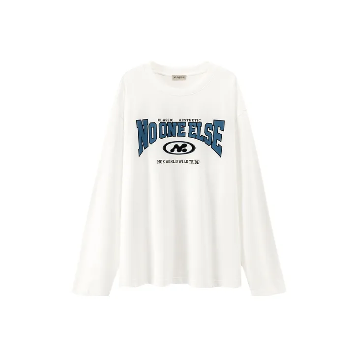 NO ONE ELSE T Shirt Unisex White-0