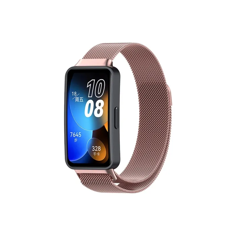APEPALOG Compatibility With Huawei Band 10/9/8 Huawei Compatibility Watch Band 206MM Metal-2