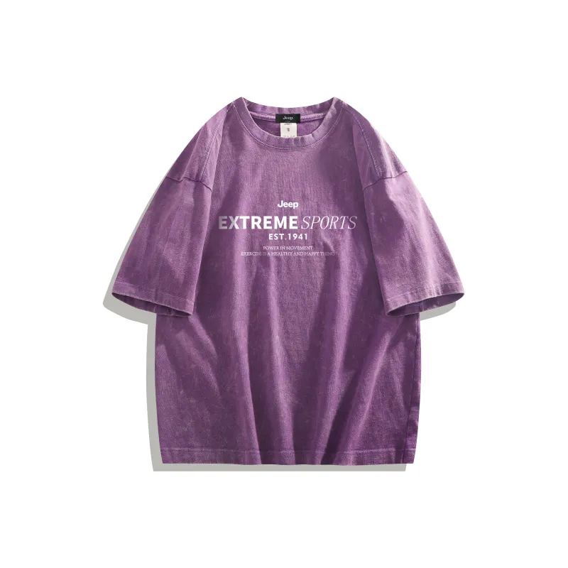 Jeep Drop Shoulder Sleeve T Shirt Unisex-17