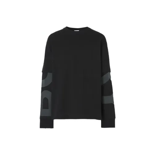 Burberry Exploded Long Sleeve Tee 'Black'