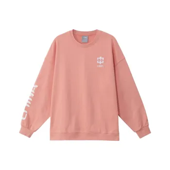 LiNing Sports Life Collection Sweatshirt Unisex Orange Pink