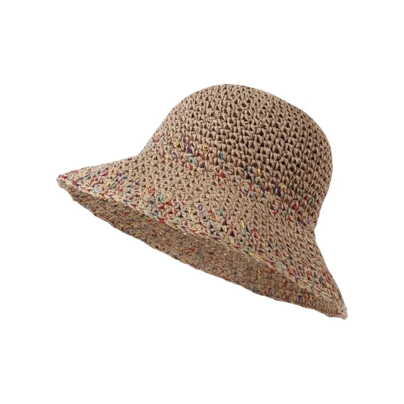 VERENA REINE Straw Woven Bucket Hats Women's-4