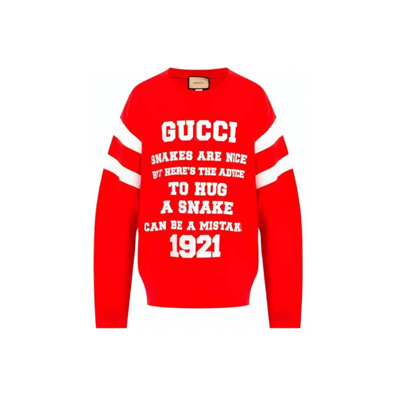 GUCCI SS21 Sweatshirt Men's Red-0