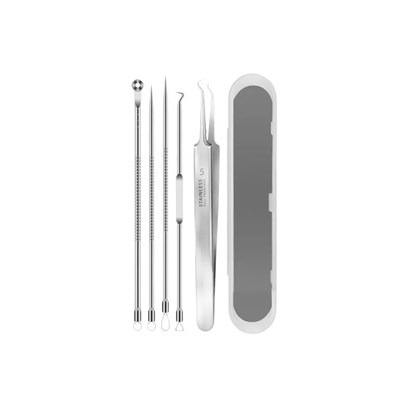 JIANYINGSHU Pimple Extractor Blackhead Extractor Set With Closed End Picking Tools For Acne Cleansing, Home Use-20