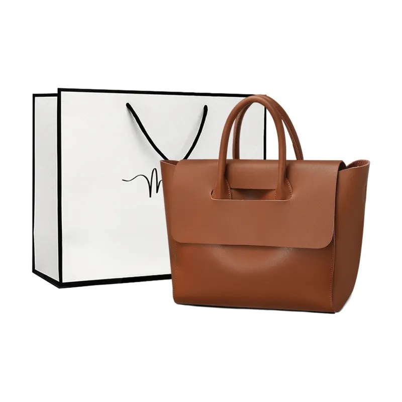 MILLIE'S Cow Leather Shoulder Bag, Crossbody Bag, Handbag, Tote Bag Regular Women's Gray-11